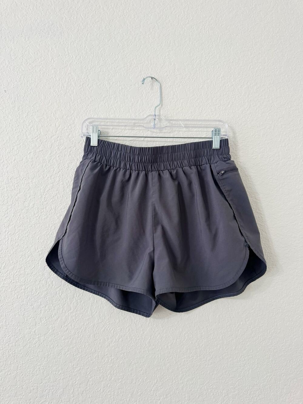 Balance Collection High Rise Running Shorts Gray Size Large